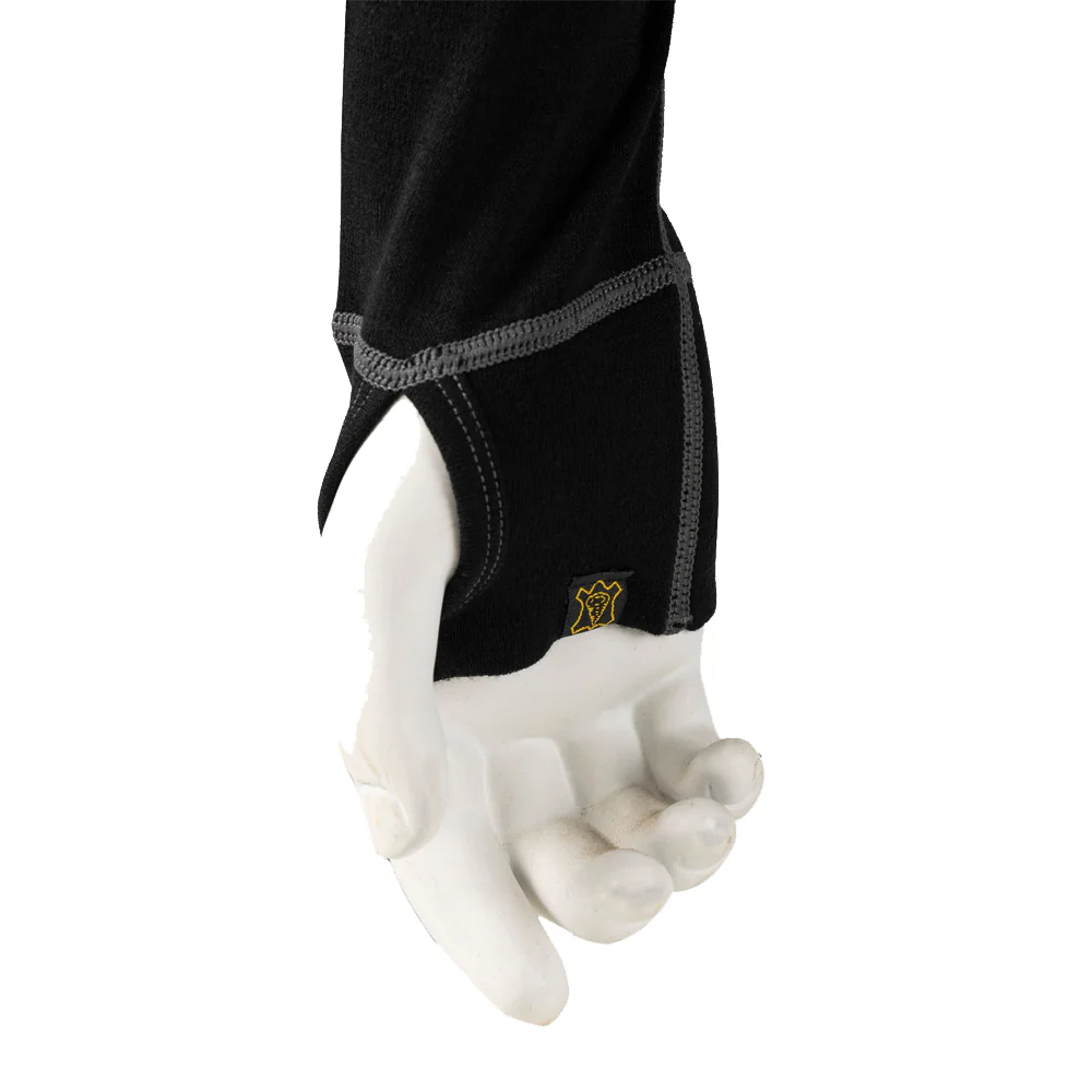 100% Merino Wool Zip Up Base Layer - Image 7