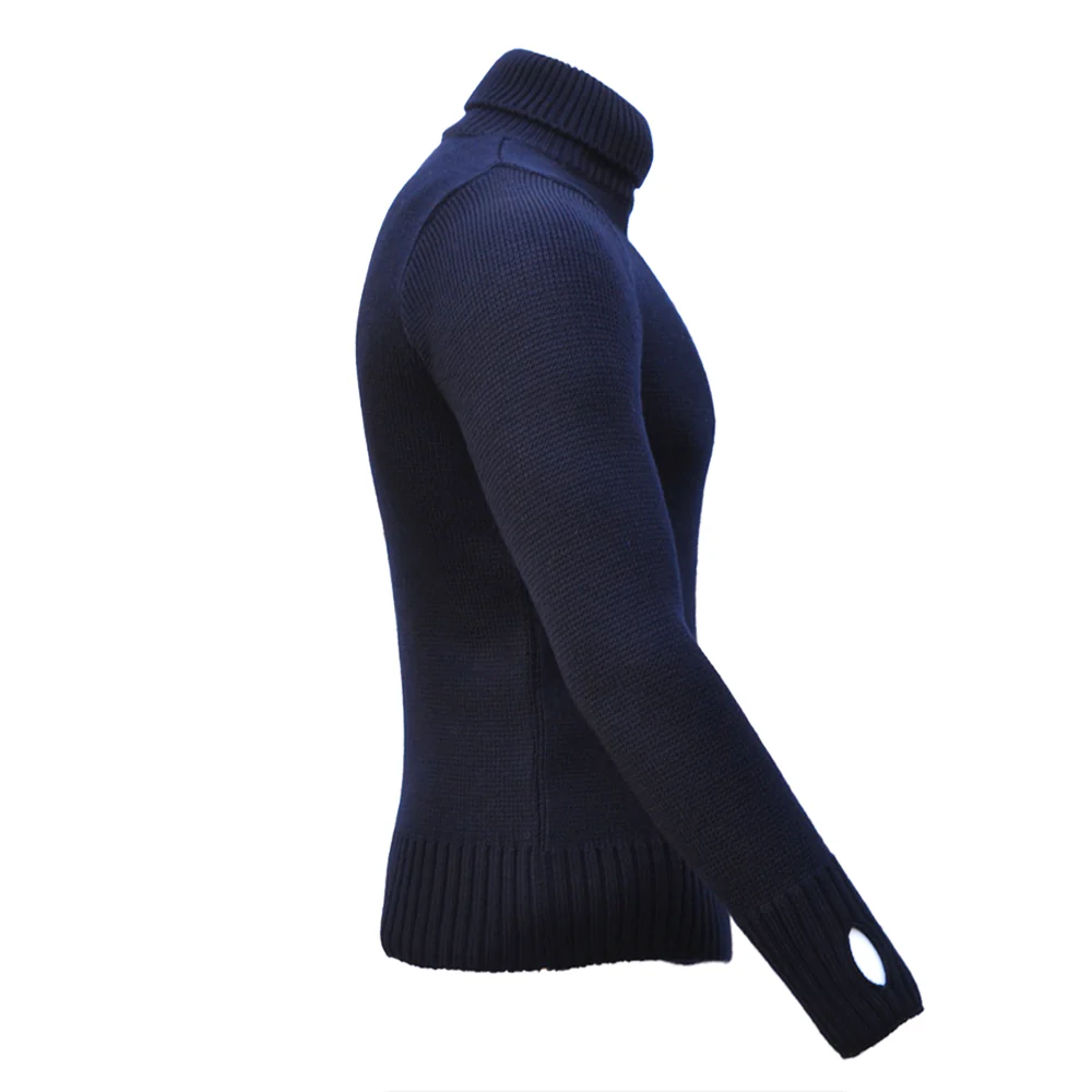 100% Merino Wool Fitted Submariner Sweater - Image 12