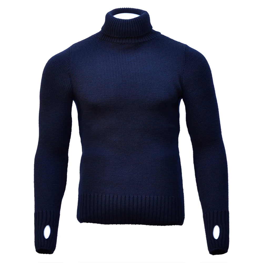 100% Merino Wool Fitted Submariner Sweater - Image 13