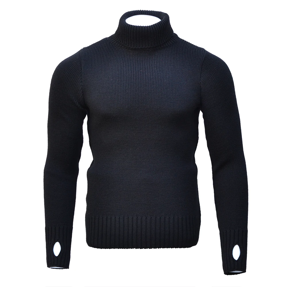 100% Merino Wool Fitted Submariner Sweater - Image 17