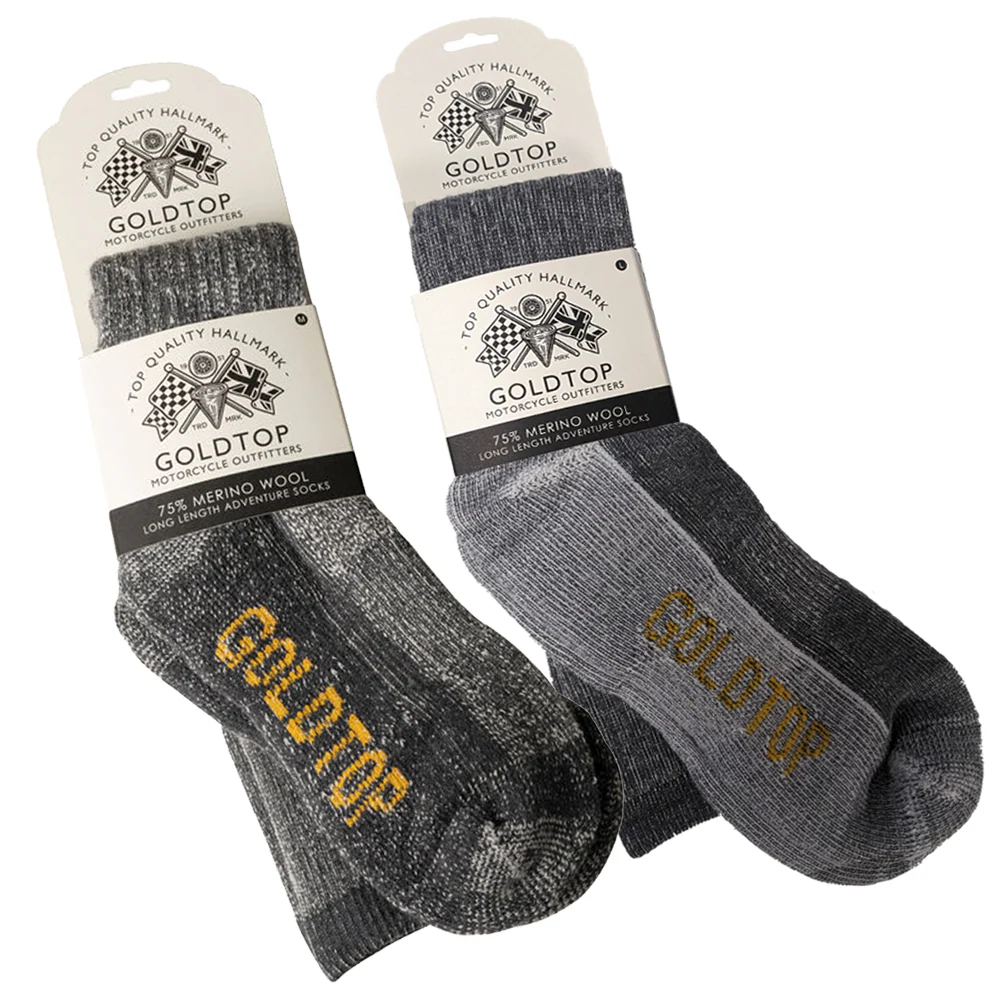 75% Merino Wool Motorcycle Socks - Image 16