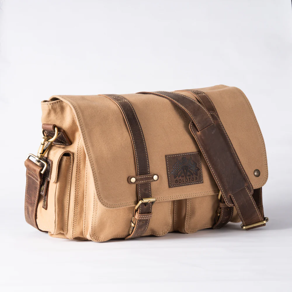Canvas Crossbody Satchel - Image 11