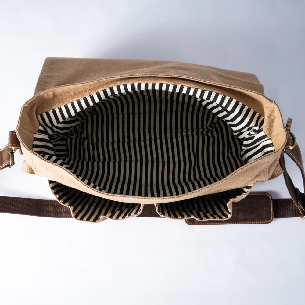 Canvas Crossbody Satchel - Image 15