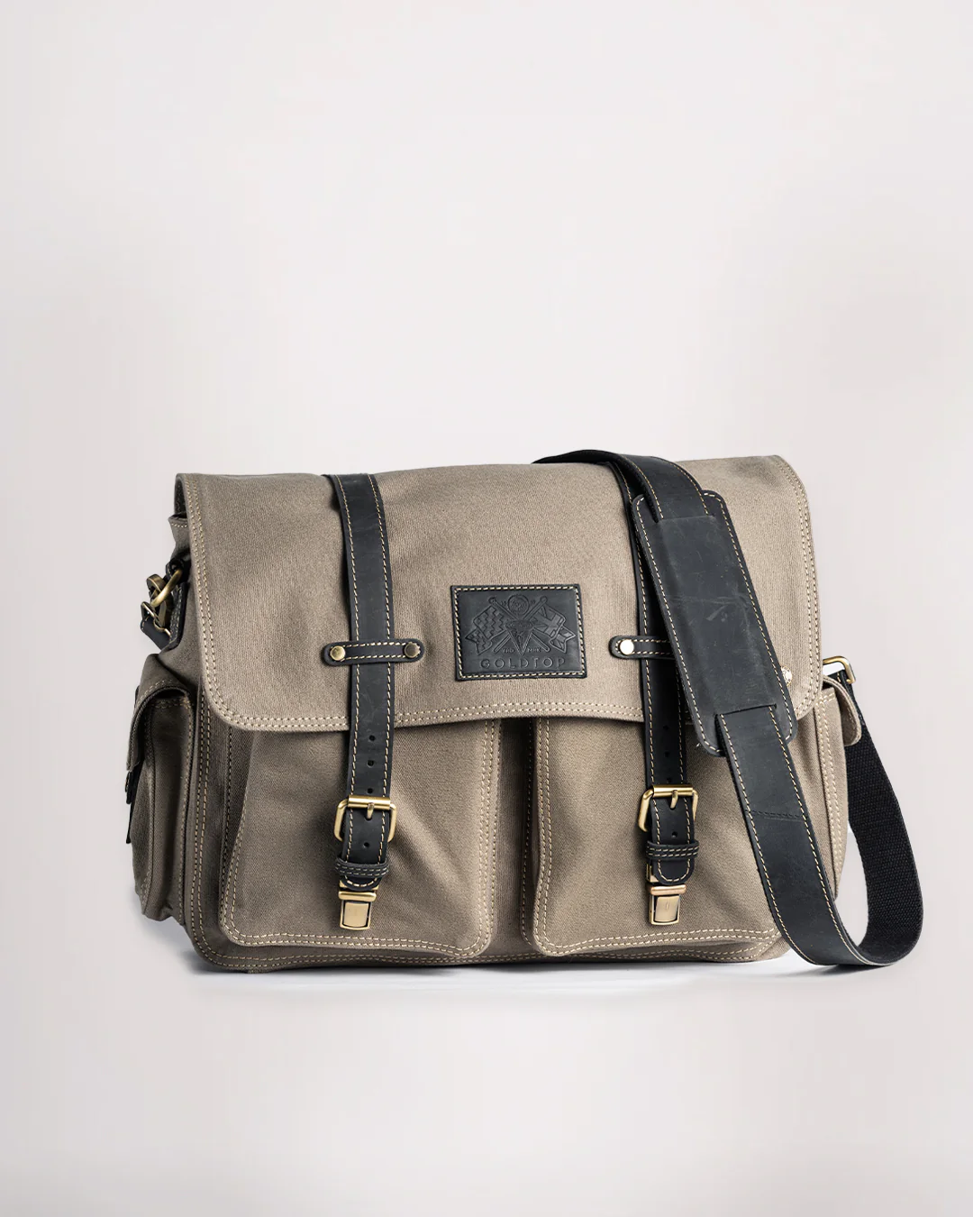 Canvas Crossbody Satchel - Image 16