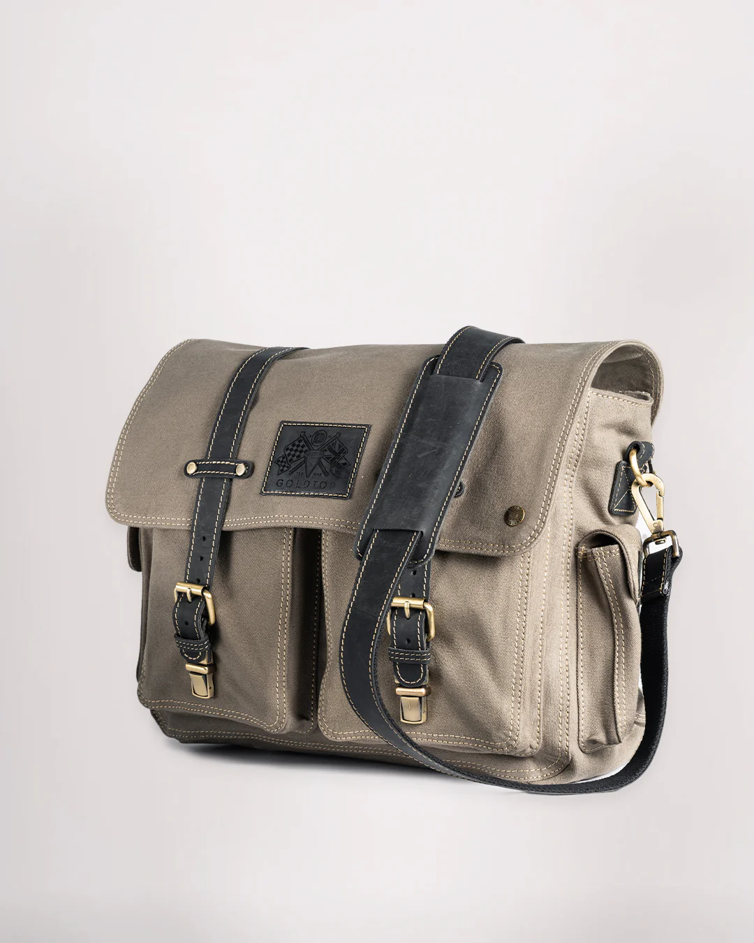 Canvas Crossbody Satchel - Image 17