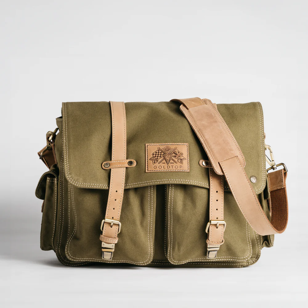 Canvas Crossbody Satchel - Image 18