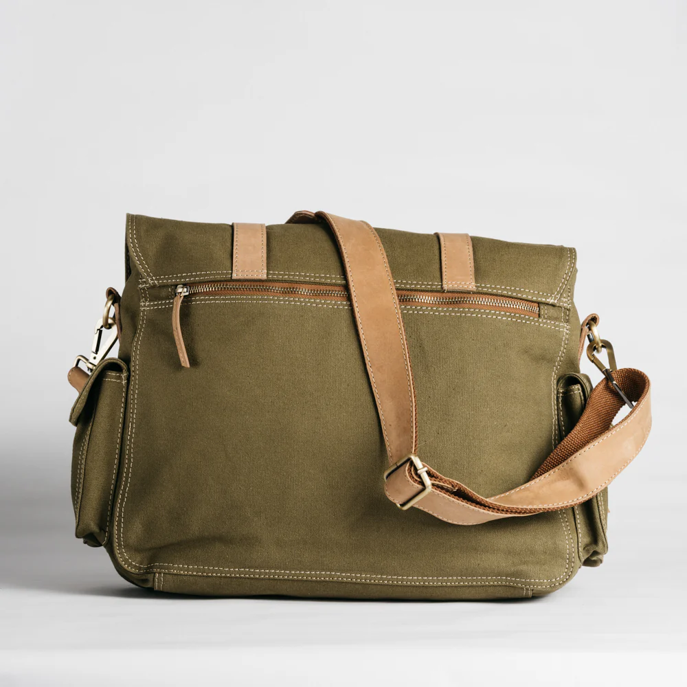 Canvas Crossbody Satchel - Image 20