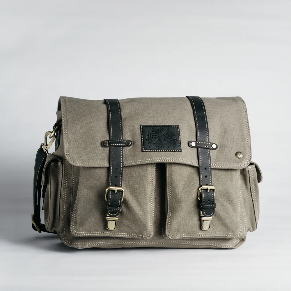 Canvas Crossbody Satchel - Image 23