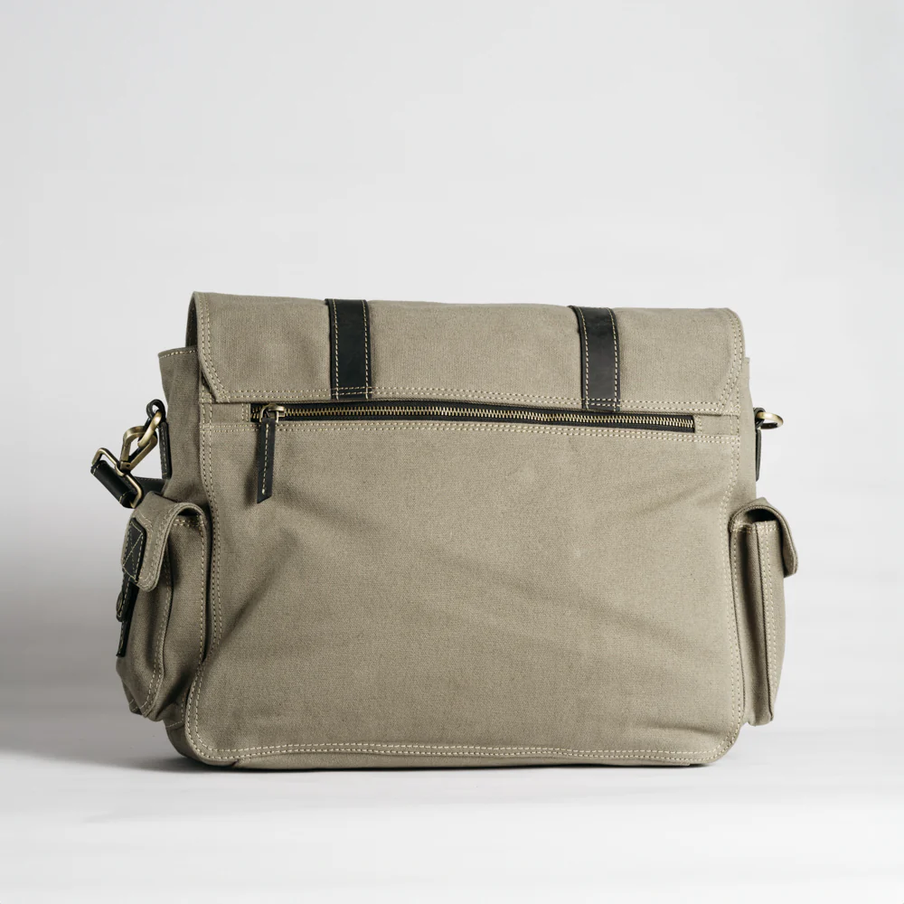 Canvas Crossbody Satchel - Image 25