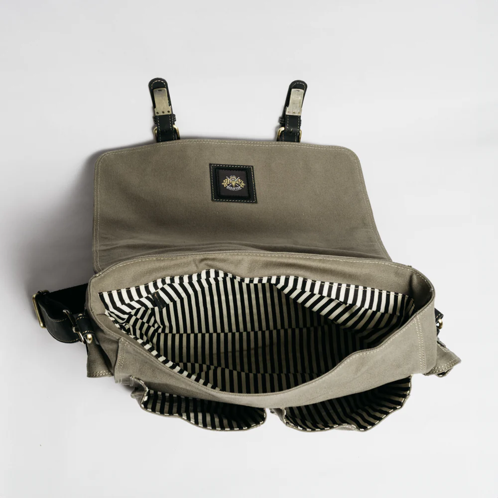 Canvas Crossbody Satchel - Image 26