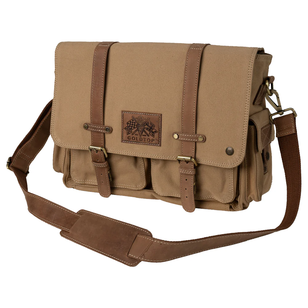 Canvas Crossbody Satchel - Image 3