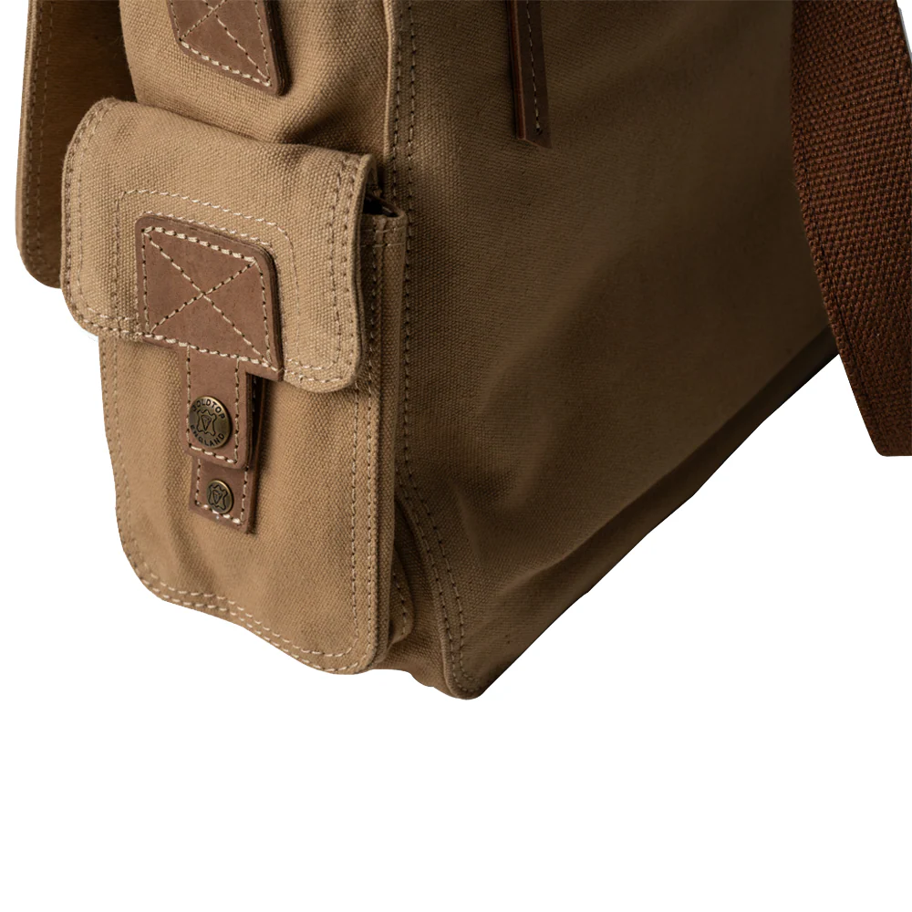 Canvas Crossbody Satchel - Image 5