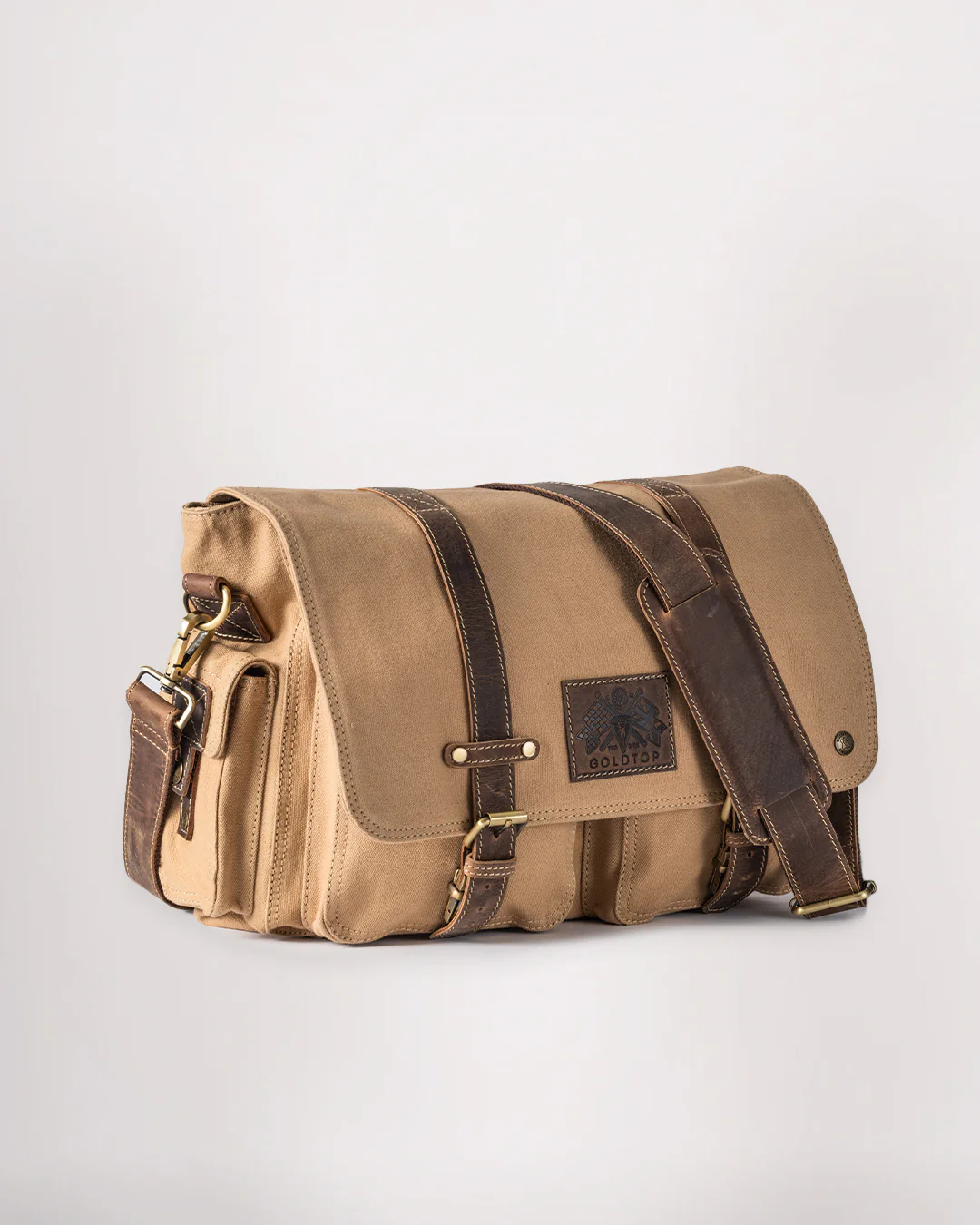 Canvas Crossbody Satchel - Image 8
