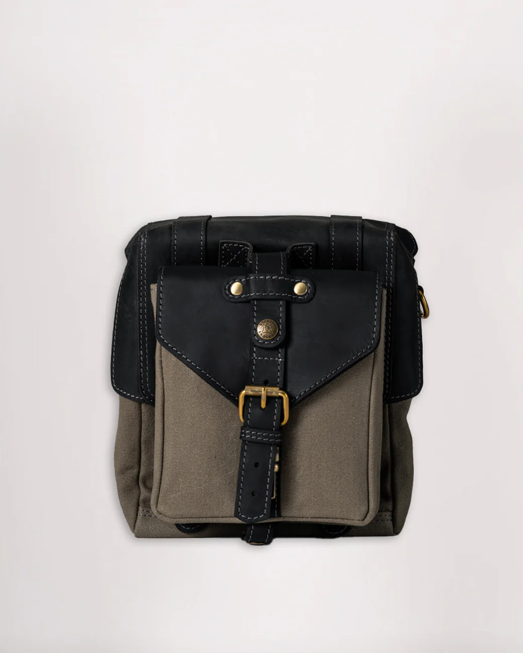 Canvas & Leather Tank Bag - Small - Image 27