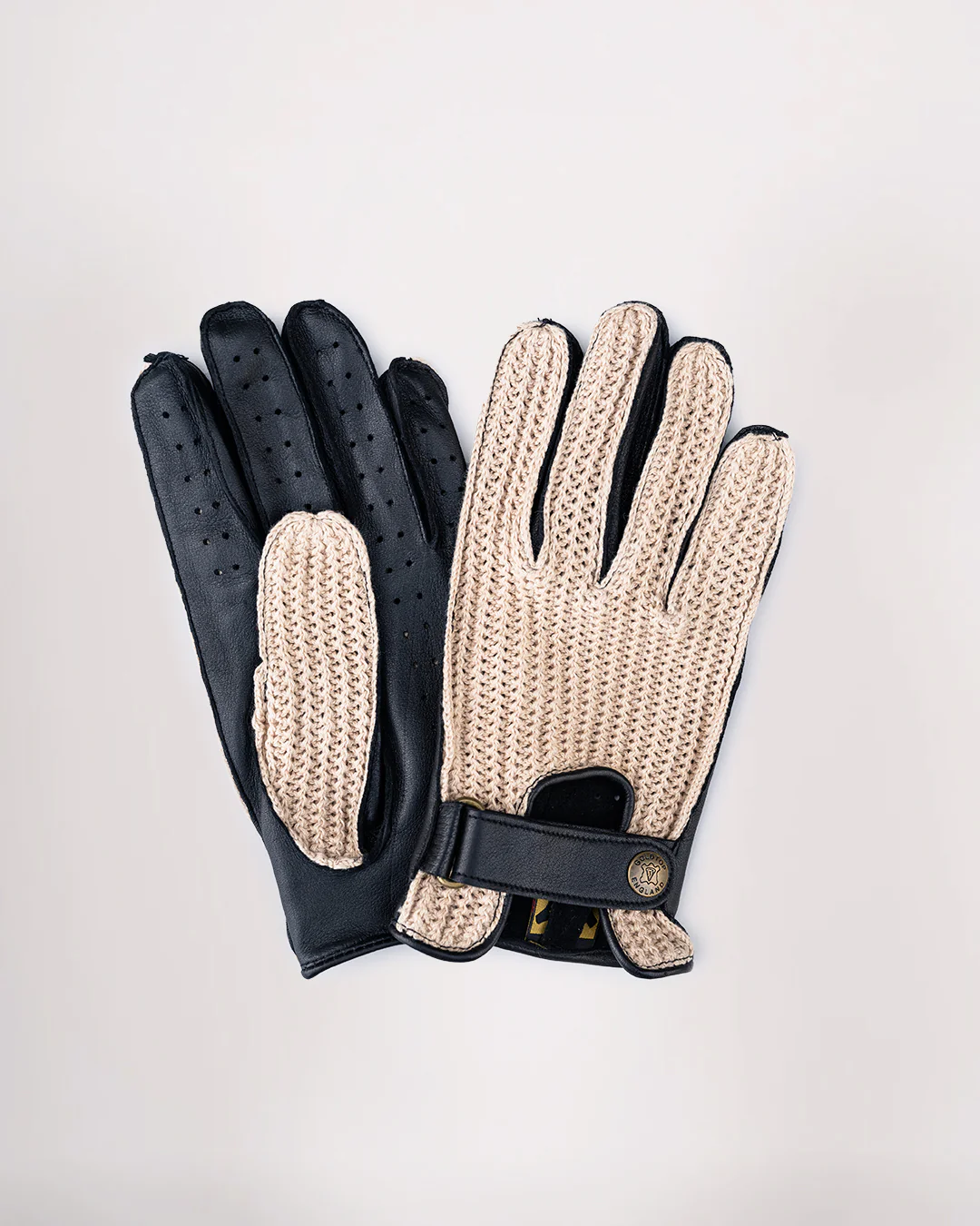 Deerskin Leather String Back Driving Gloves - Image 8