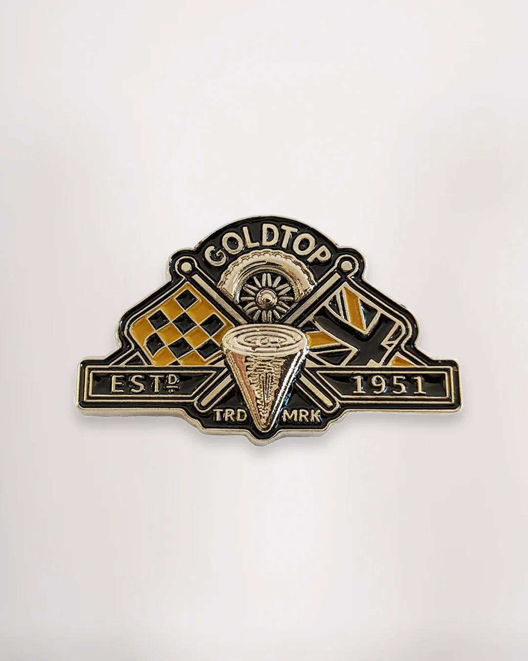 Goldtop Enamel Badge Pin - Image 19