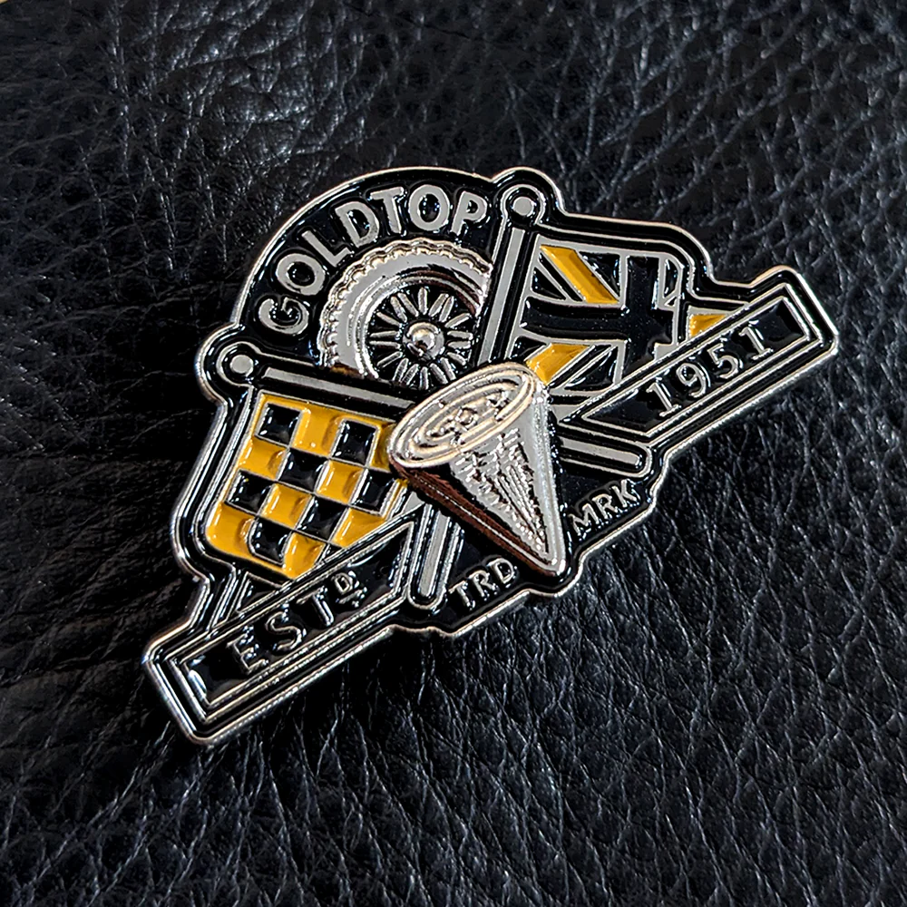 Goldtop Enamel Badge Pin - Image 27