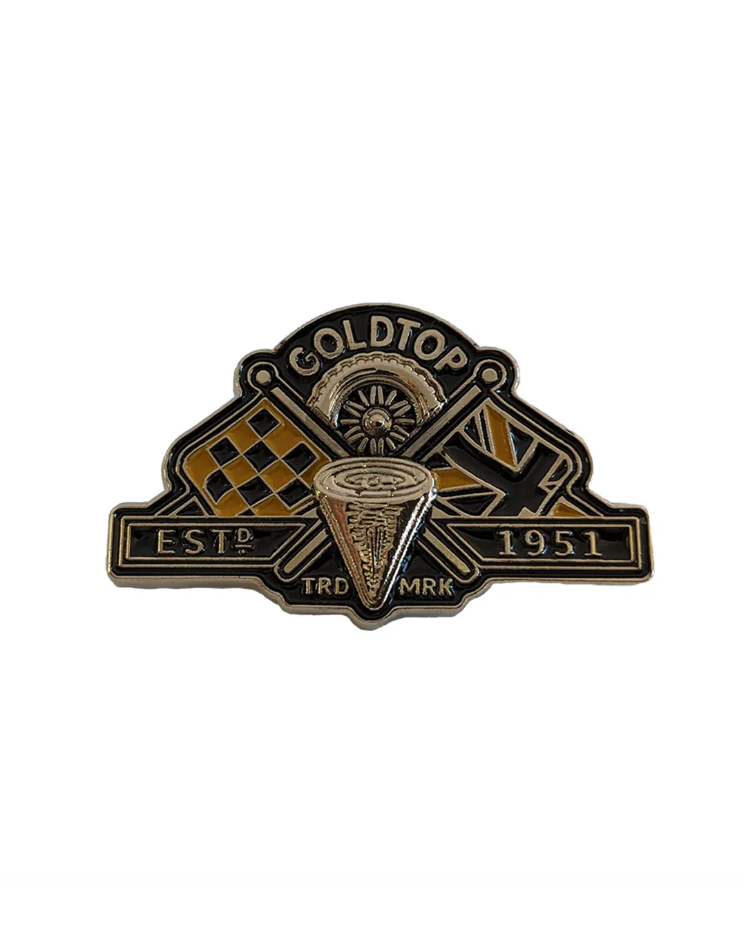 Goldtop Enamel Badge Pin - Image 30