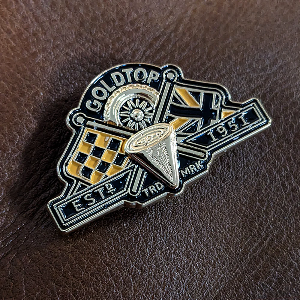 Goldtop Enamel Badge Pin - Image 32