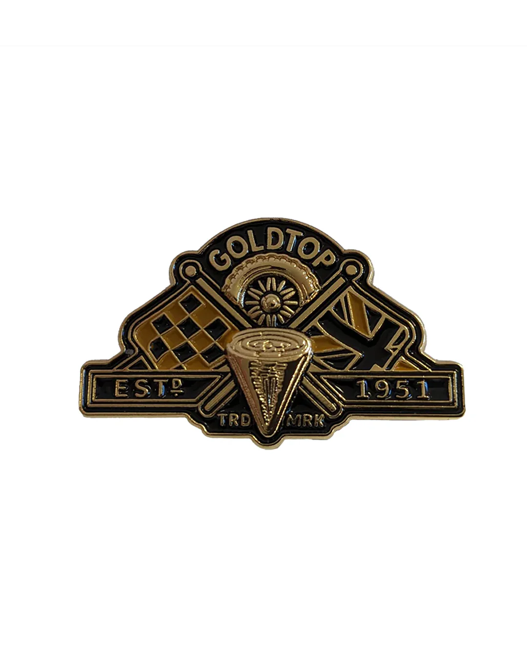 Goldtop Enamel Badge Pin - Image 33