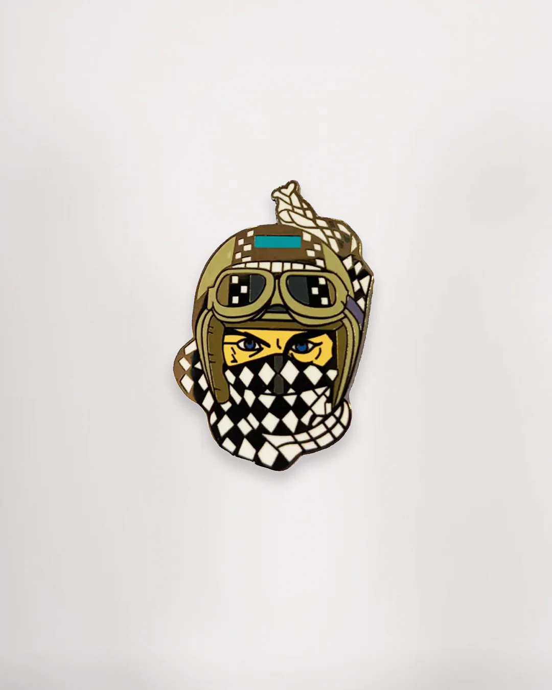 Goldtop Enamel Badge Pin - Image 5