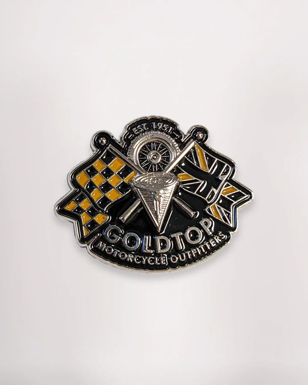 Goldtop Enamel Badge Pin - Image 9
