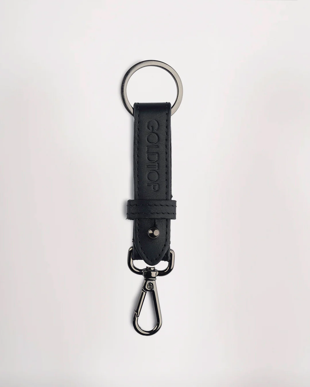 Leather Belt Loop Keyring (Slim) - Image 5
