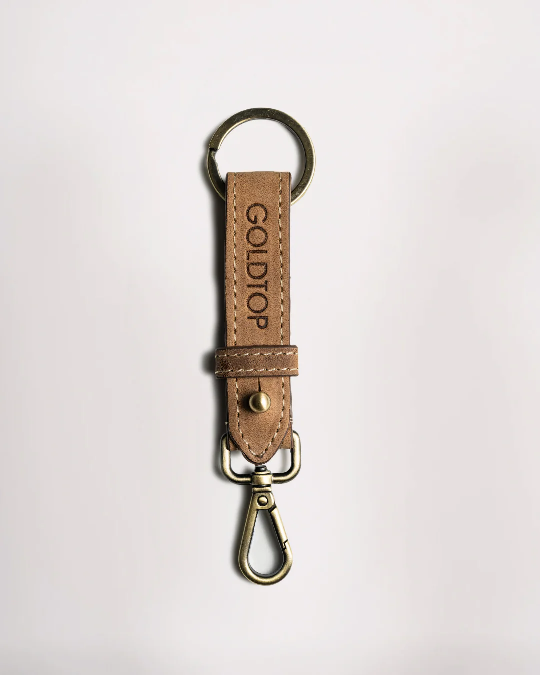 Leather Belt Loop Keyring (Slim) - Image 9