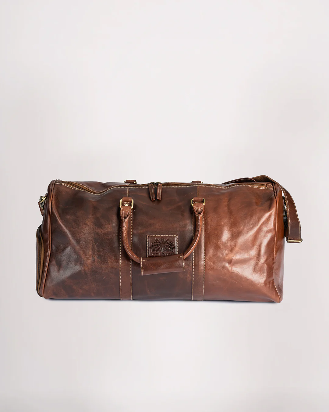 Leather Holdall - Image 12