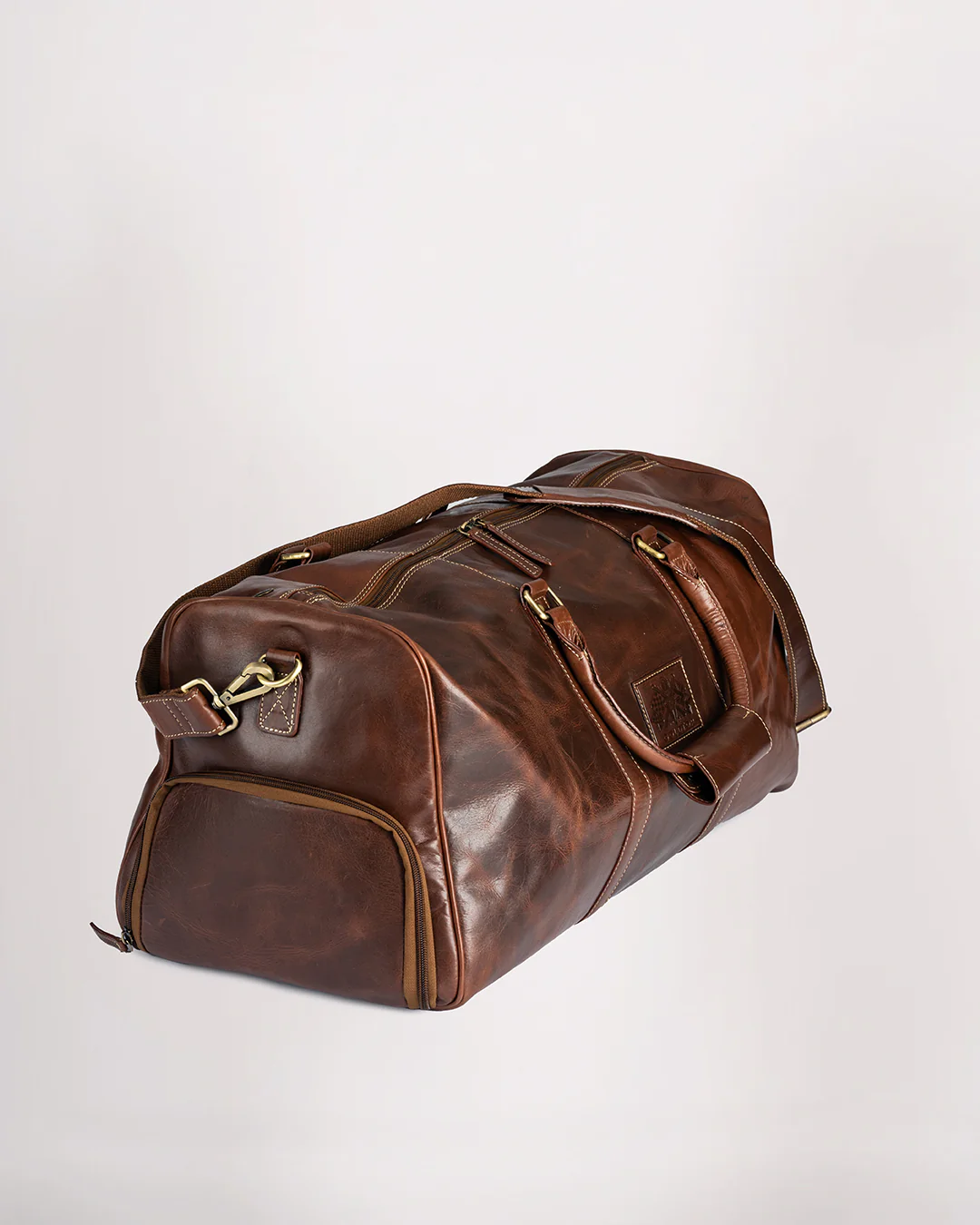 Leather Holdall - Image 14