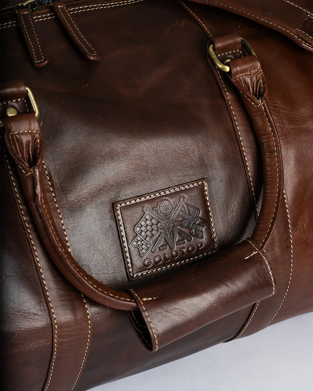 Leather Holdall - Image 17