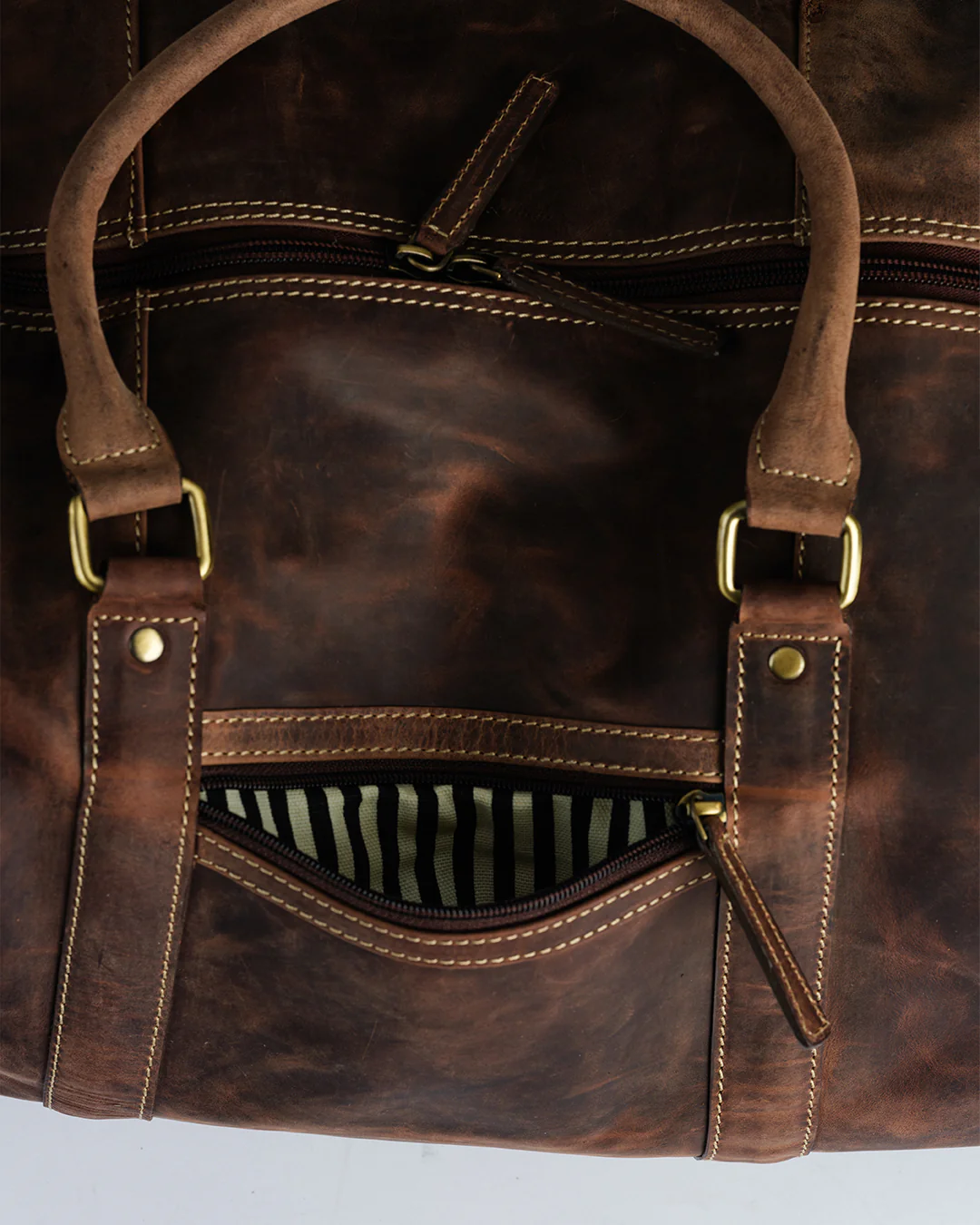 Leather Holdall - Image 30