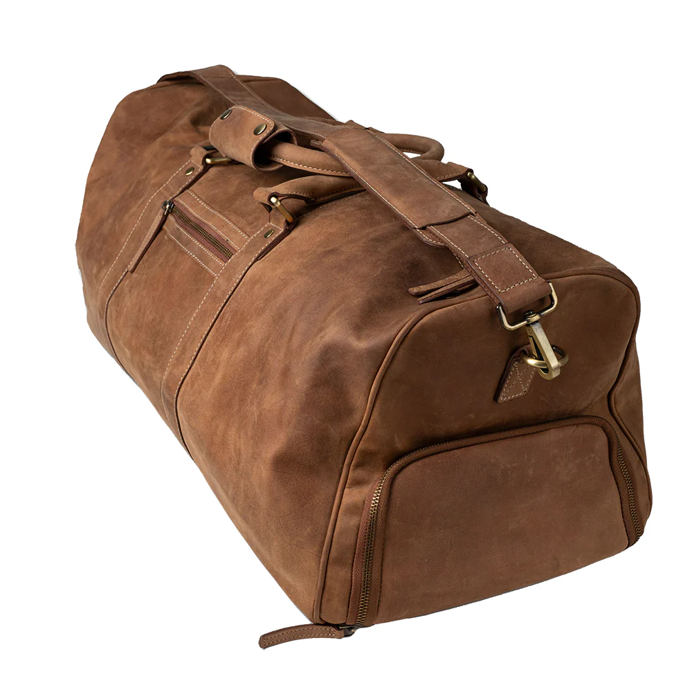 Leather Holdall - Image 4
