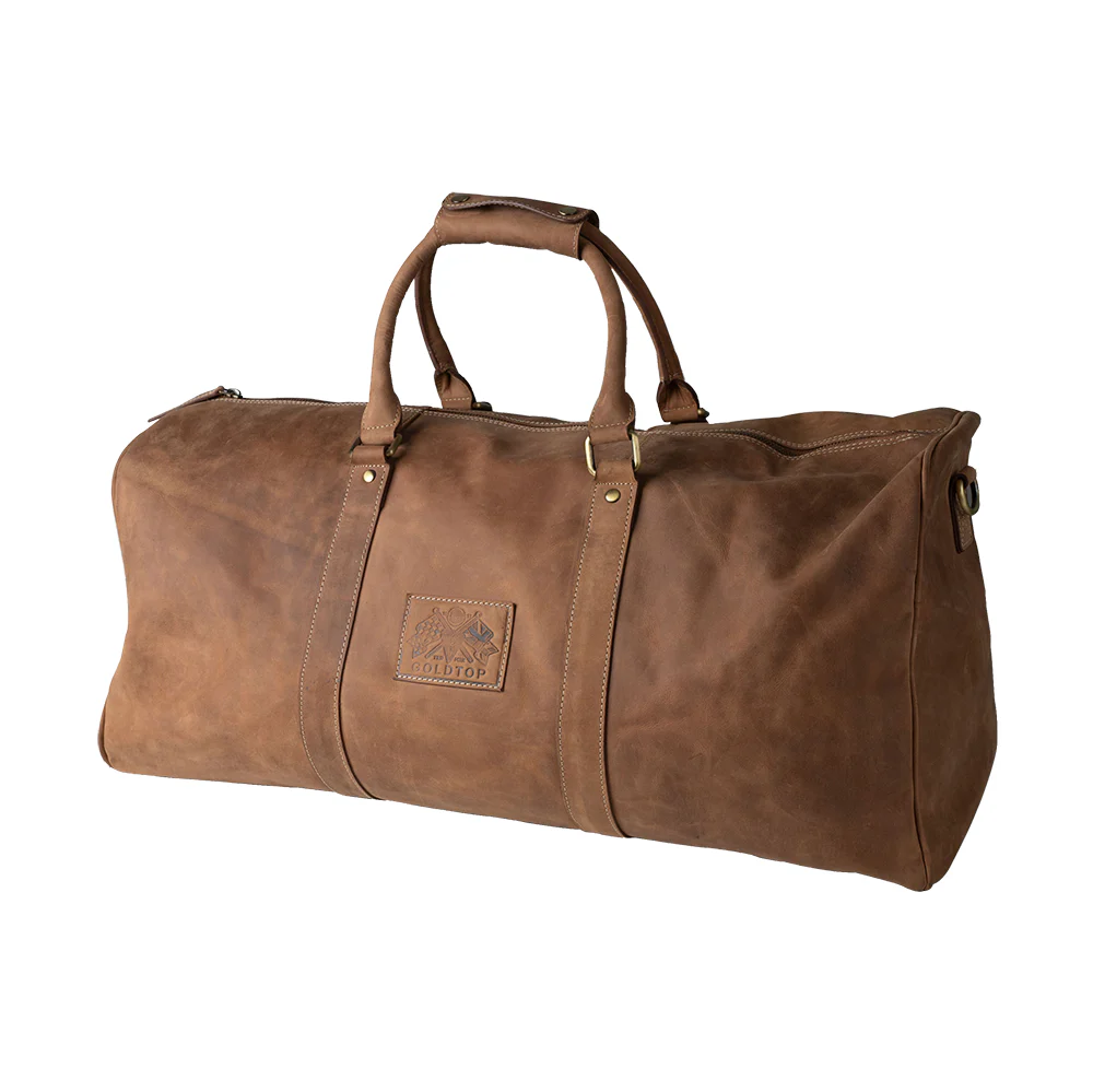 Leather Holdall - Image 8