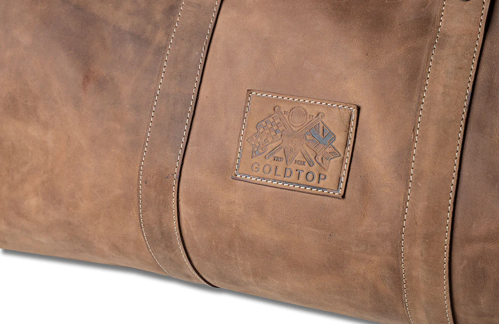 Leather Holdall - Image 9