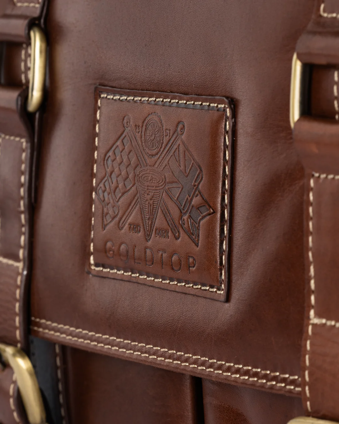 Leather Messenger Bag - Image 16
