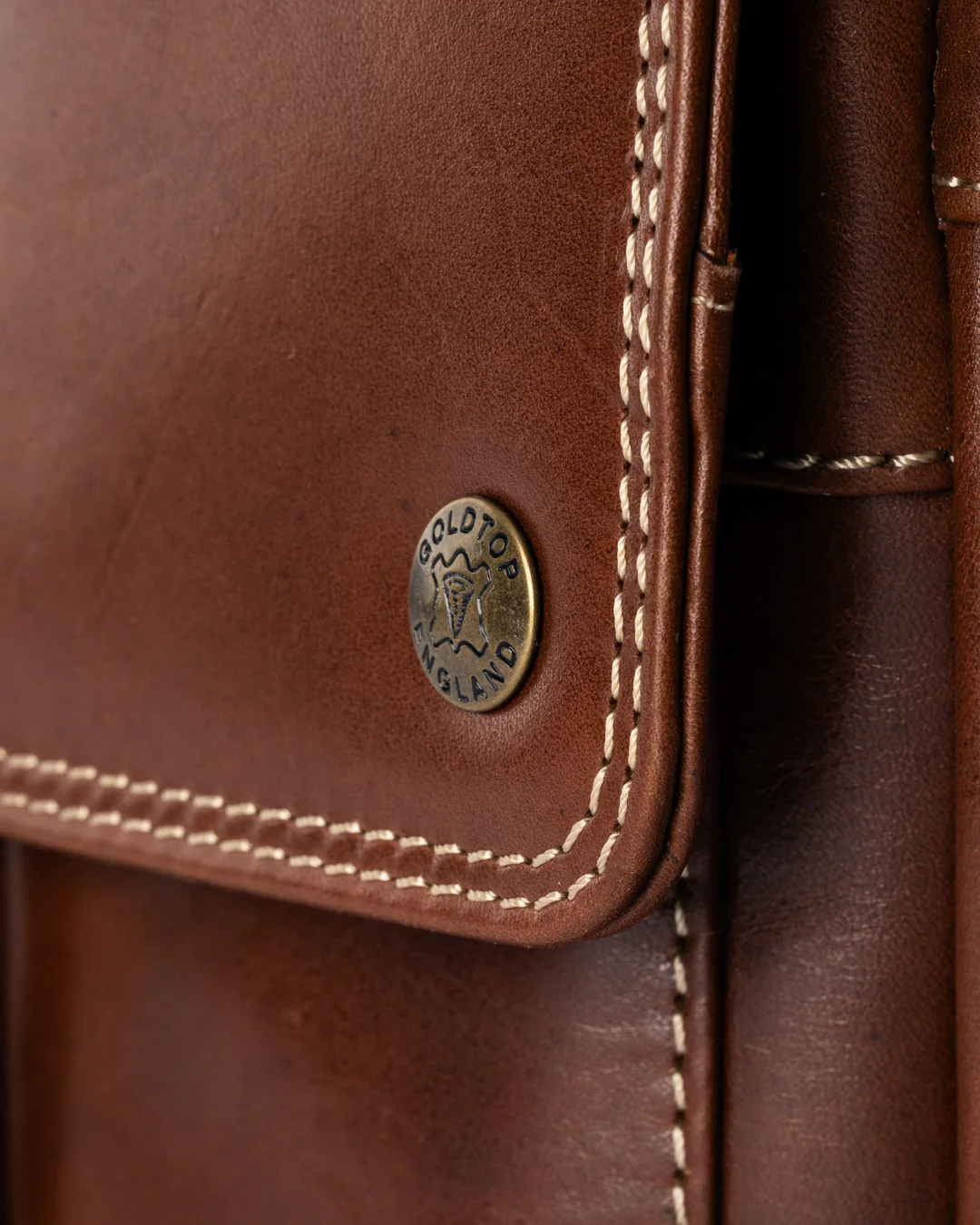 Leather Messenger Bag - Image 17
