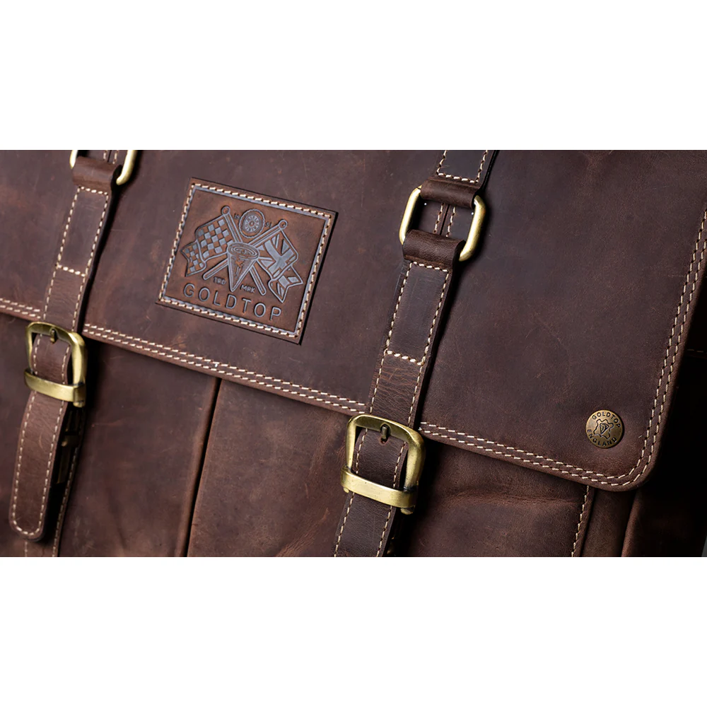 Leather Messenger Bag - Image 20