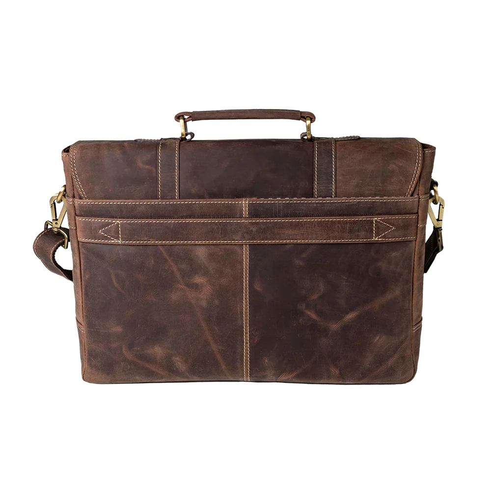 Leather Messenger Bag - Image 24