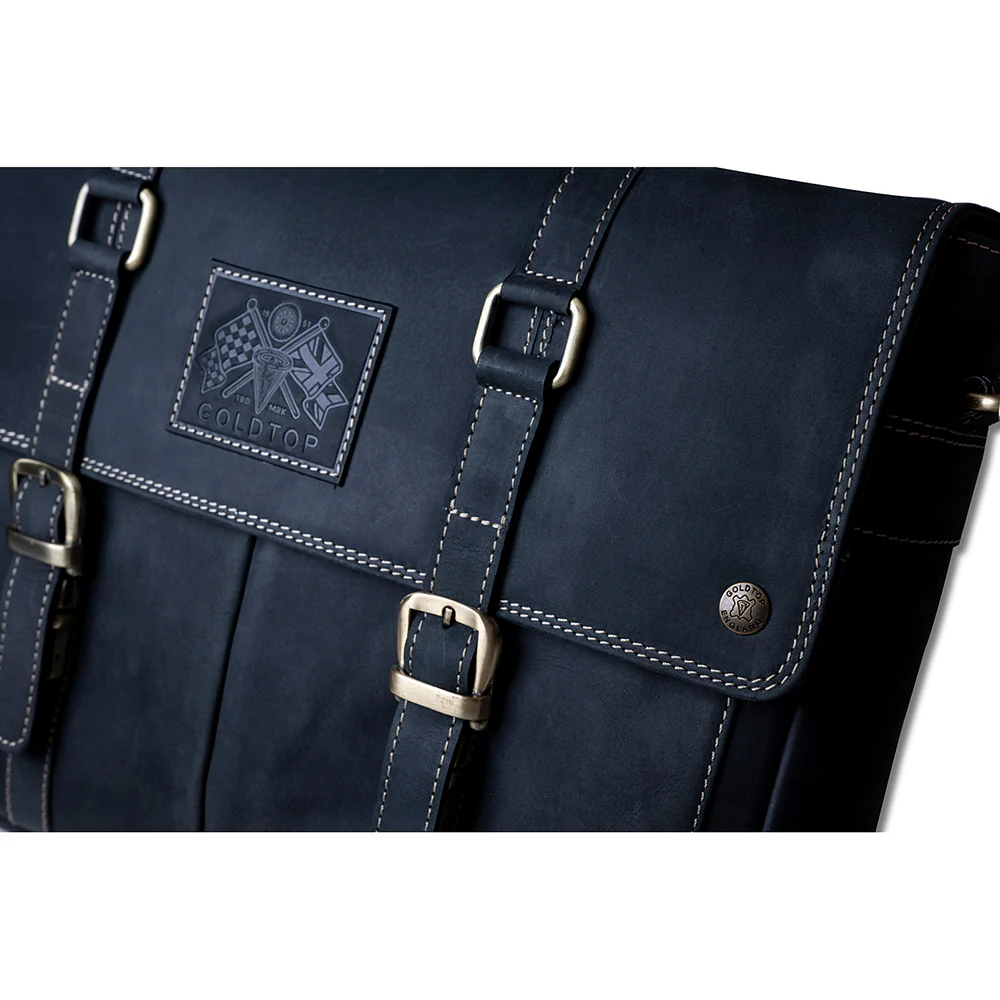 Leather Messenger Bag - Image 27