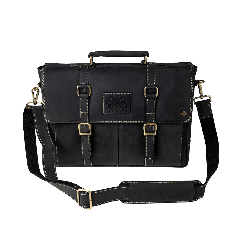 Leather Messenger Bag - Image 28