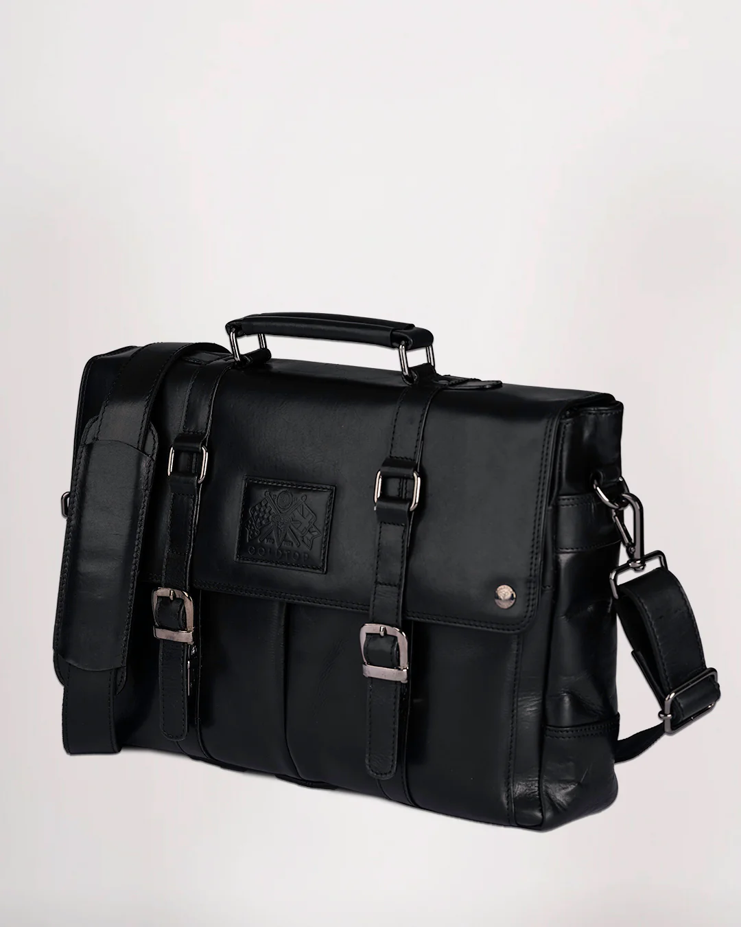 Leather Messenger Bag - Image 3