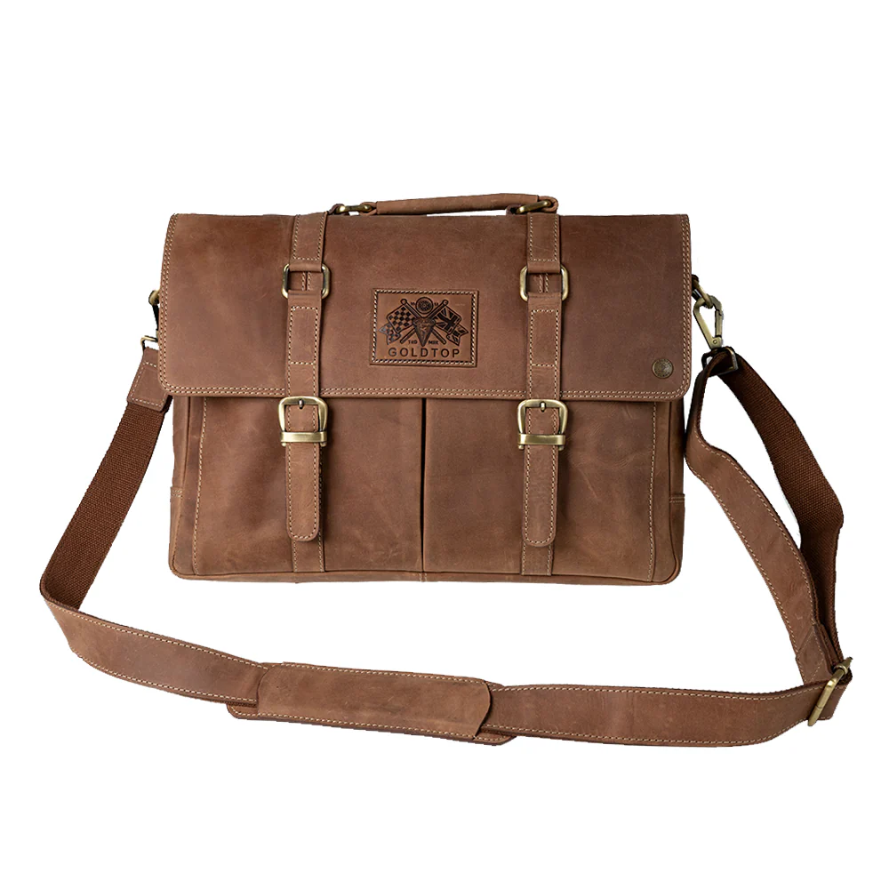 Leather Messenger Bag - Image 33