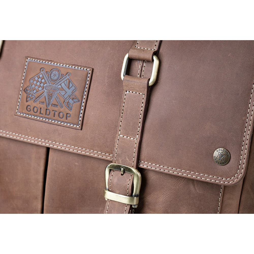 Leather Messenger Bag - Image 35