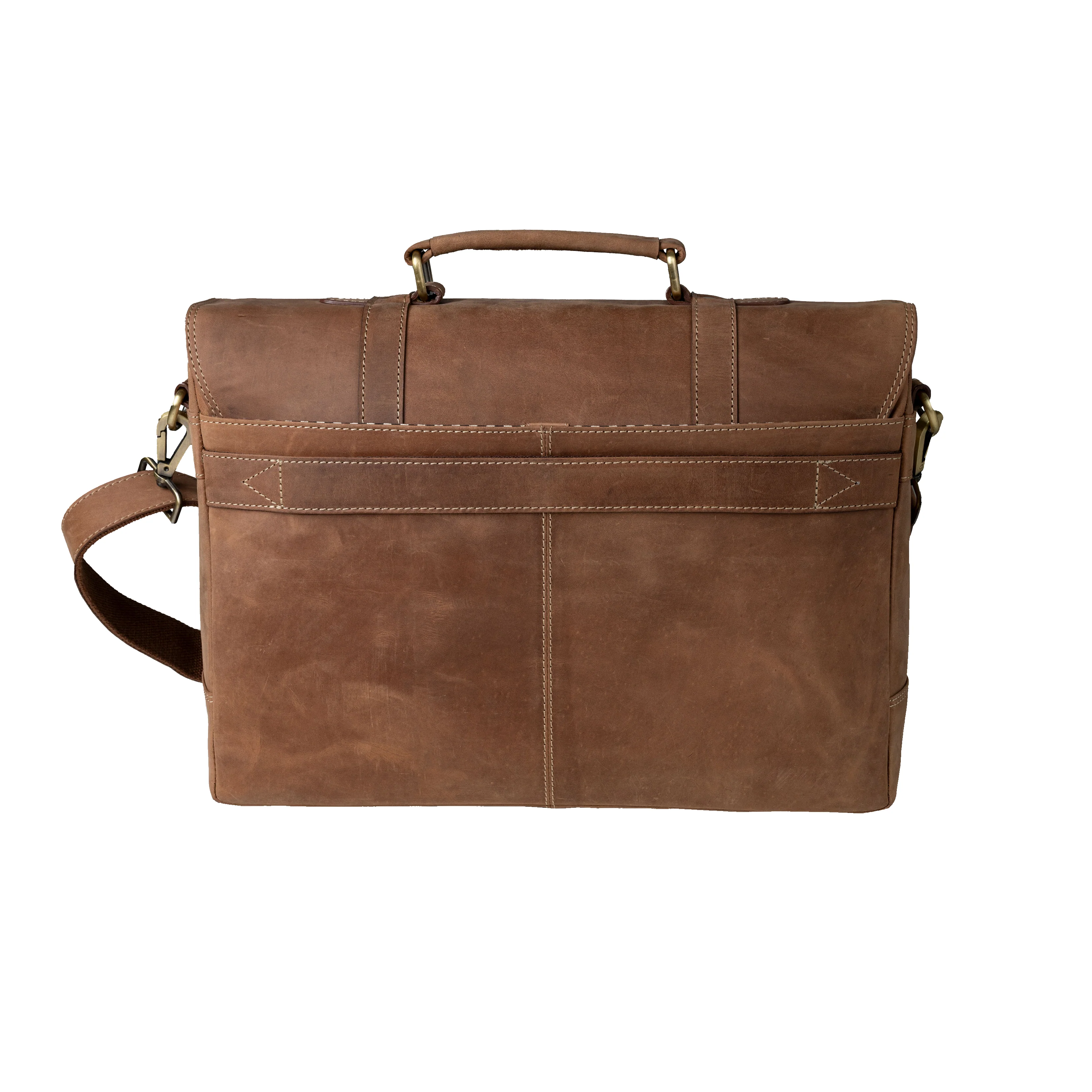 Leather Messenger Bag - Image 39