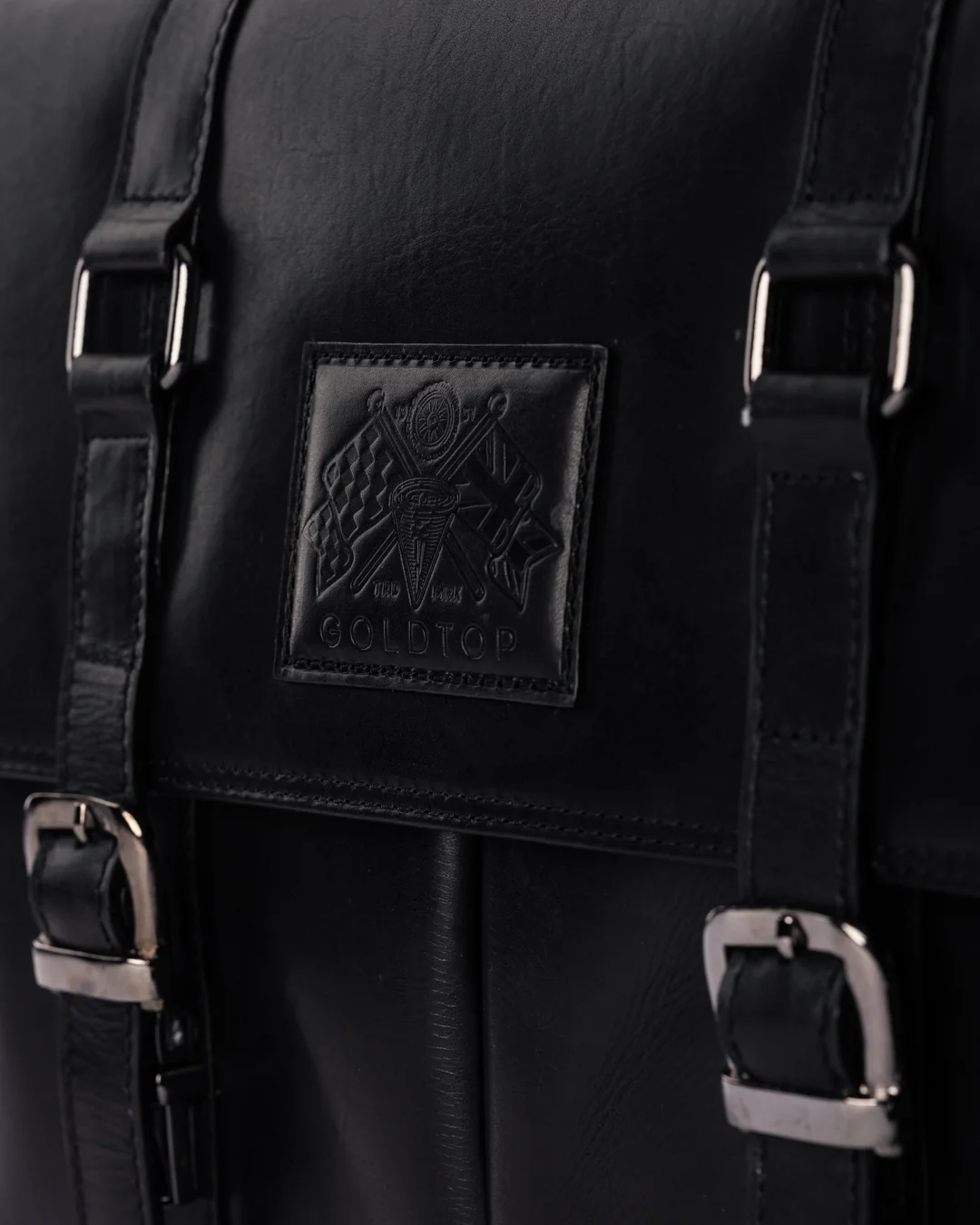 Leather Messenger Bag - Image 7