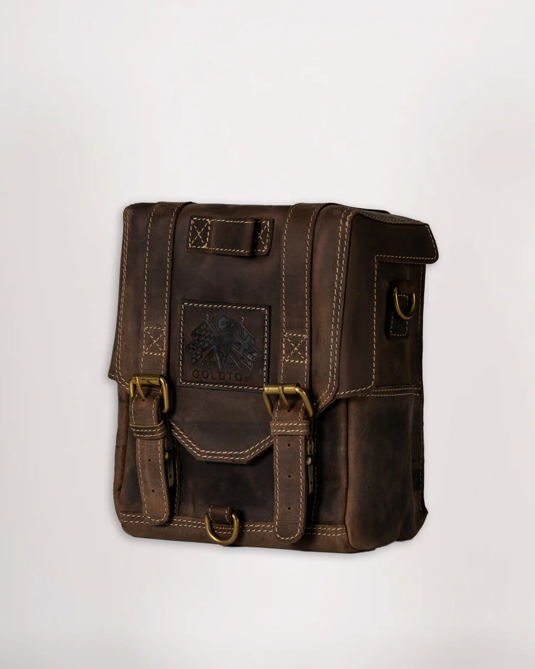 Leather Tank Bag - Large - Image 13