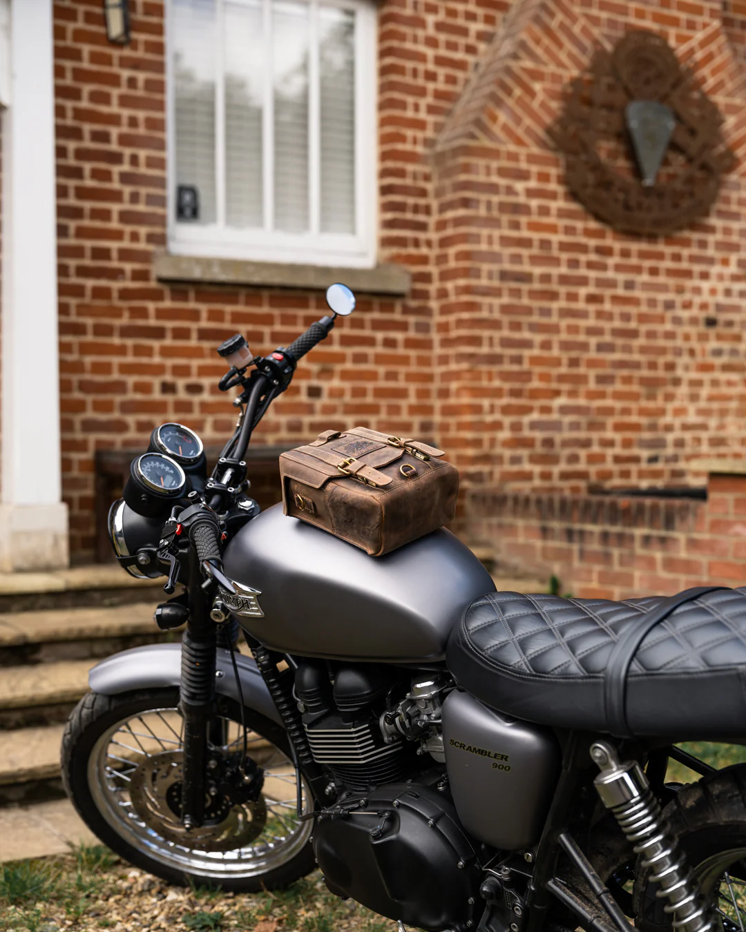 Leather Tank Bag - Large - Image 16