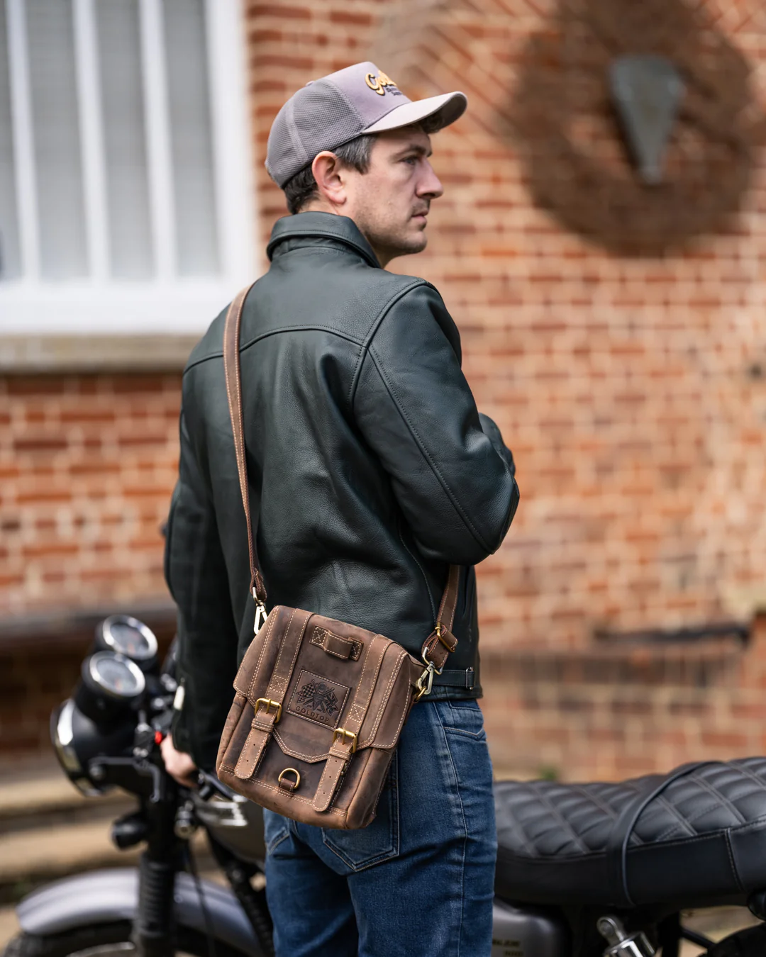 Leather Tank Bag - Large - Image 17