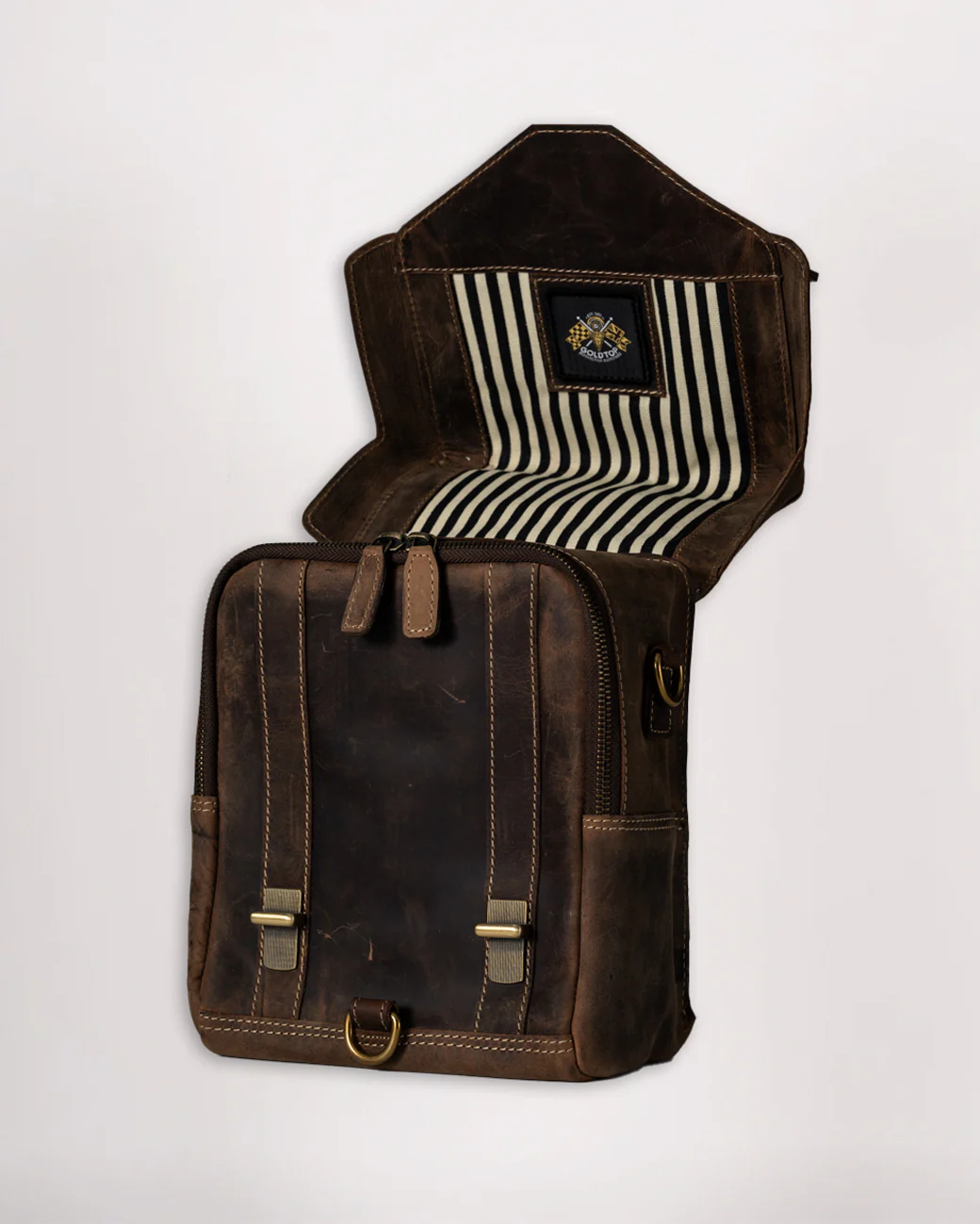 Leather Tank Bag - Large - Image 21